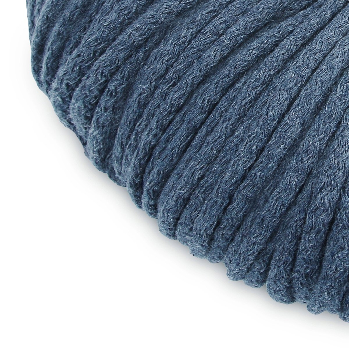 5mm Cotton Cord DENIM BLUE 100m - Zuri House