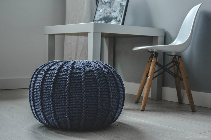 5mm Cotton Cord DENIM BLUE 100m - Zuri House