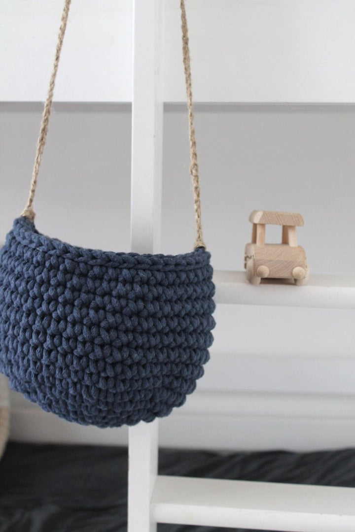 5mm Cotton Cord DENIM BLUE 100m - Zuri House