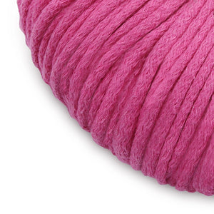 5mm Cotton Cord FUCHSIA 100m - Zuri House