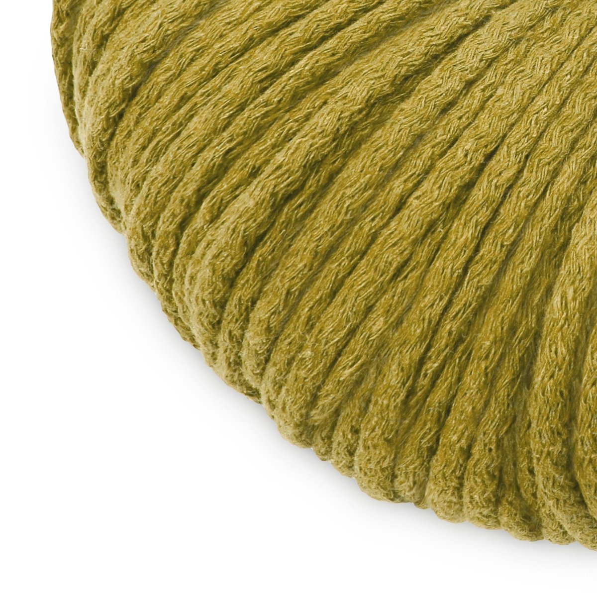 5mm Cotton Cord GOLDEN KIWI 100m - Zuri House