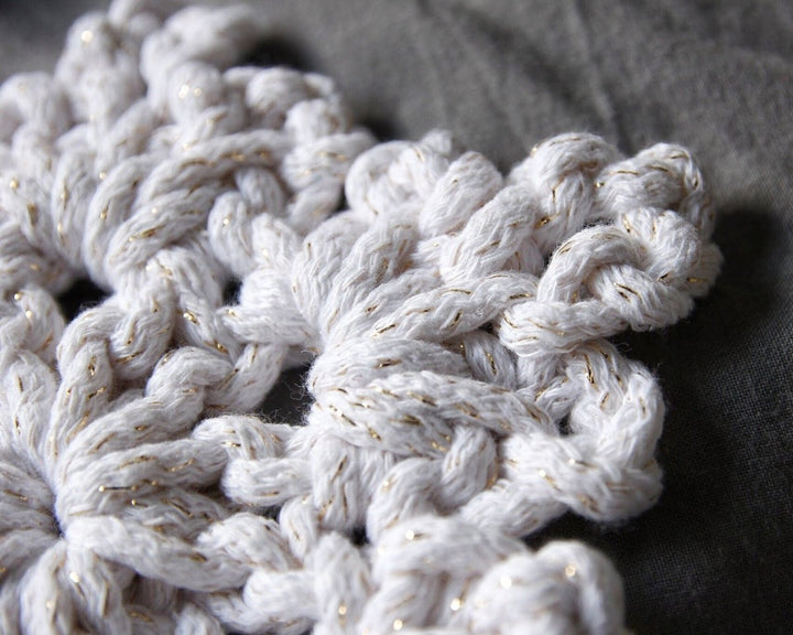 5mm Cotton Cord GOLDEN WHITE 100m - Zuri House