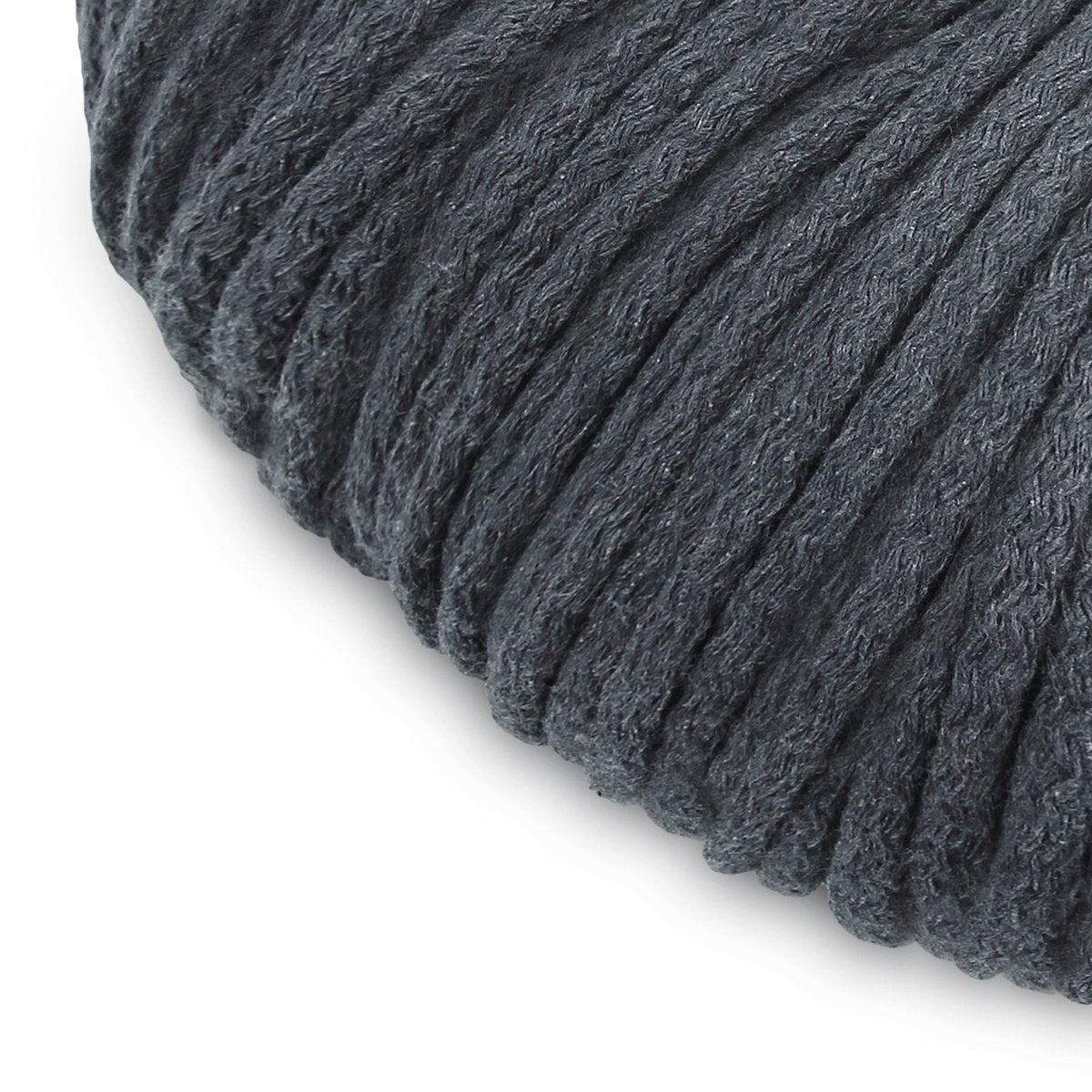 5mm Cotton Cord GRAPHITE 100m - Zuri House
