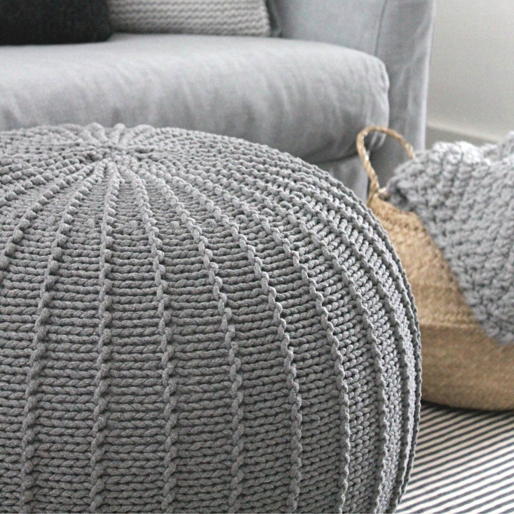 5mm Cotton Cord GREY 100m - Zuri House