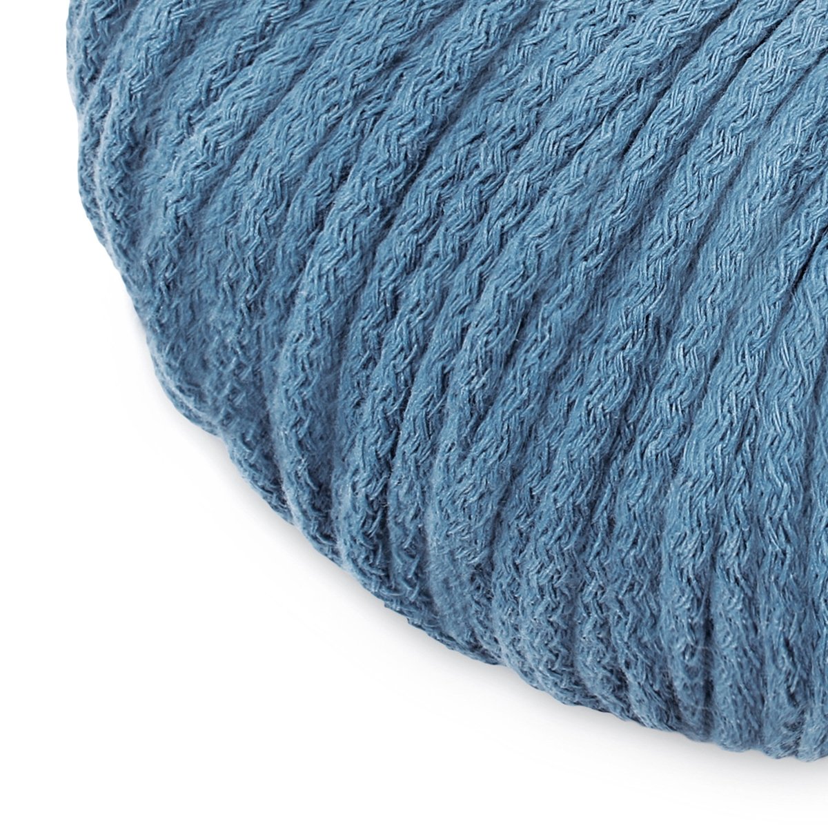 5mm Cotton Cord LIGHT DENIM 100m - Zuri House