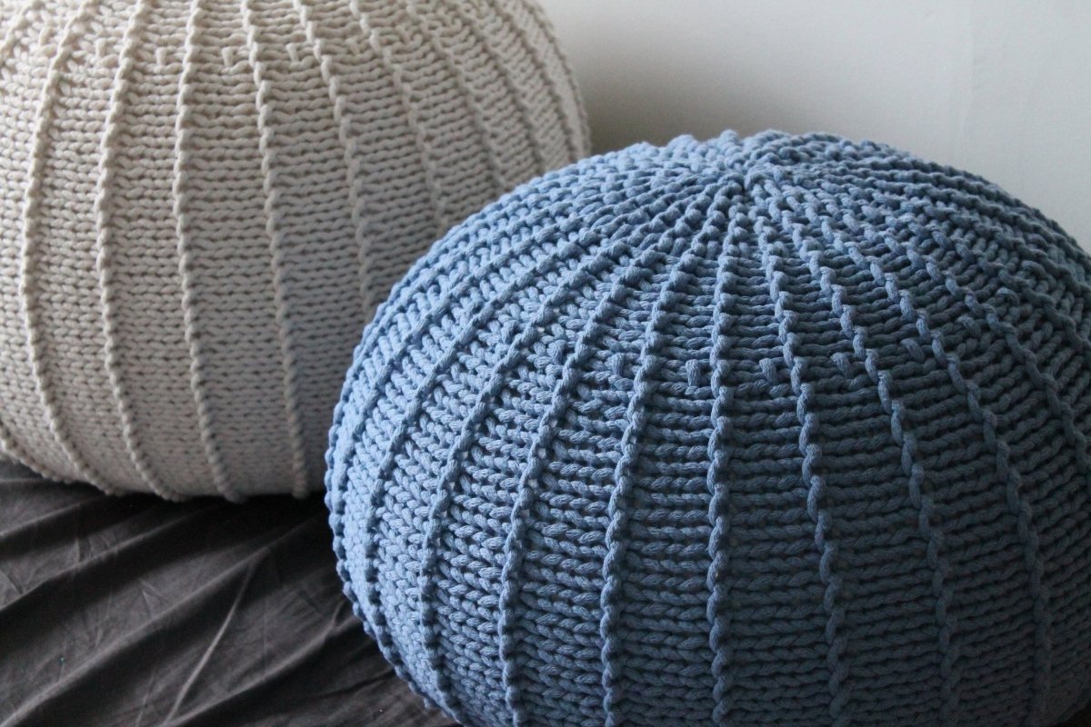 5mm Cotton Cord LIGHT DENIM 100m - Zuri House