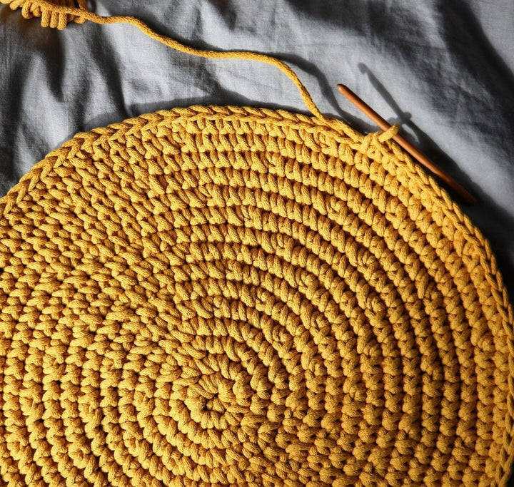 5mm Cotton Cord MUSTARD 100m - Zuri House
