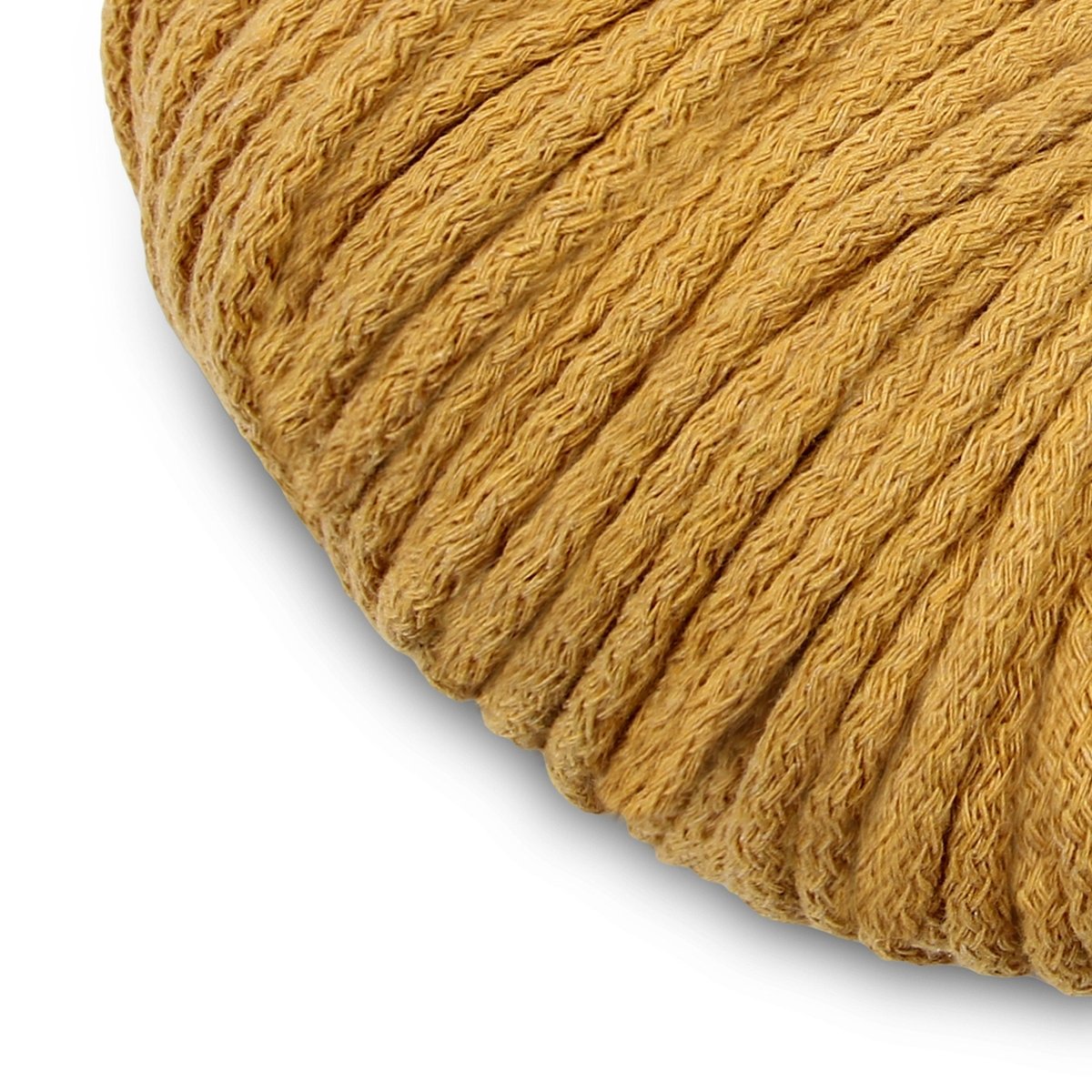5mm Cotton Cord MUSTARD 100m - Zuri House
