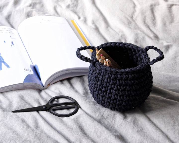5mm Cotton Cord NAVY BLUE 100m - Zuri House