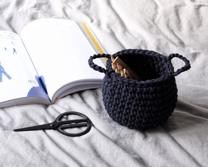 5mm Cotton Cord NAVY BLUE 100m - Zuri House