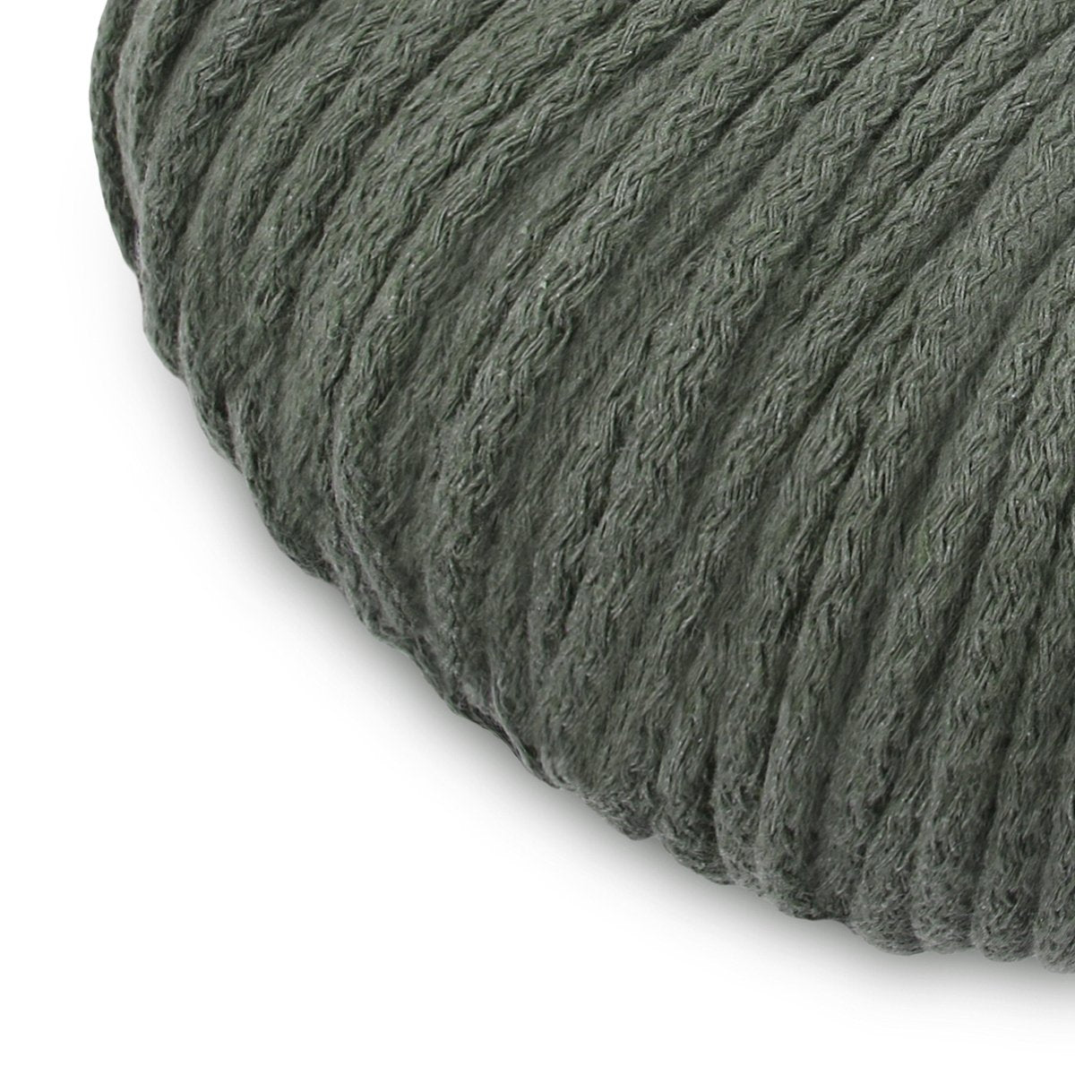 5mm Cotton Cord OLIVE GREEN 100m - Zuri House