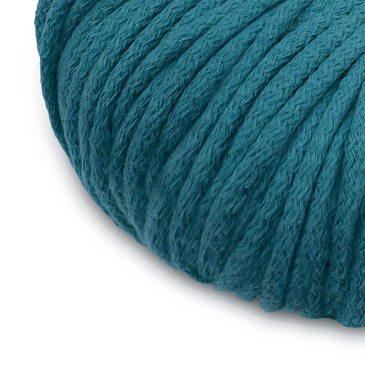 5mm Cotton Cord PETROL 100m - Zuri House