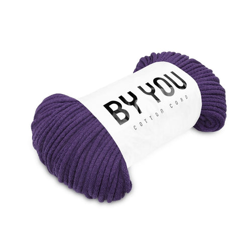5mm Cotton Cord PLUM 100m - Zuri House