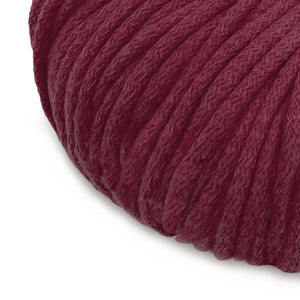 5mm Cotton Cord RED WINE 100m - Zuri House