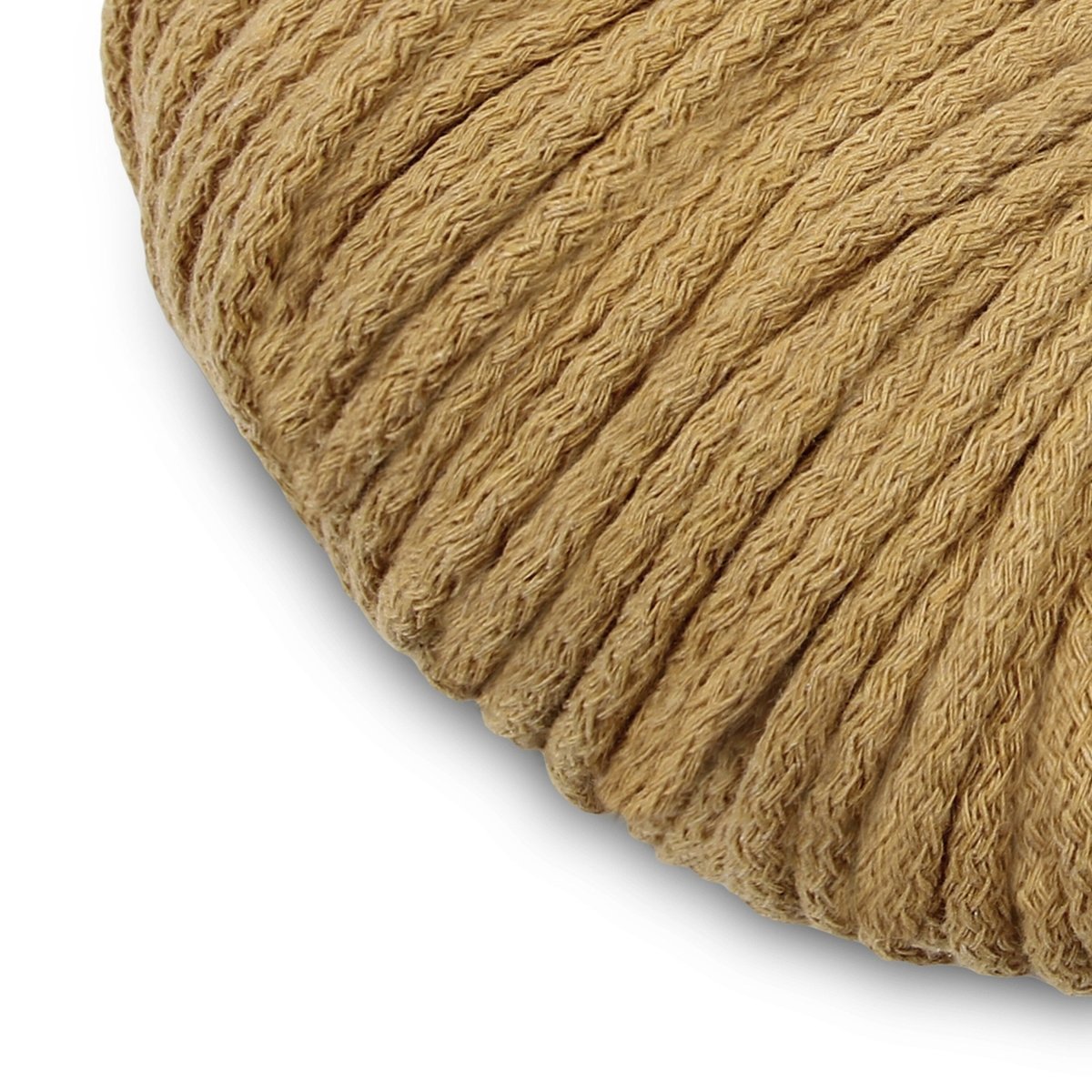 5mm Cotton Cord TOFFEE 100m - Zuri House