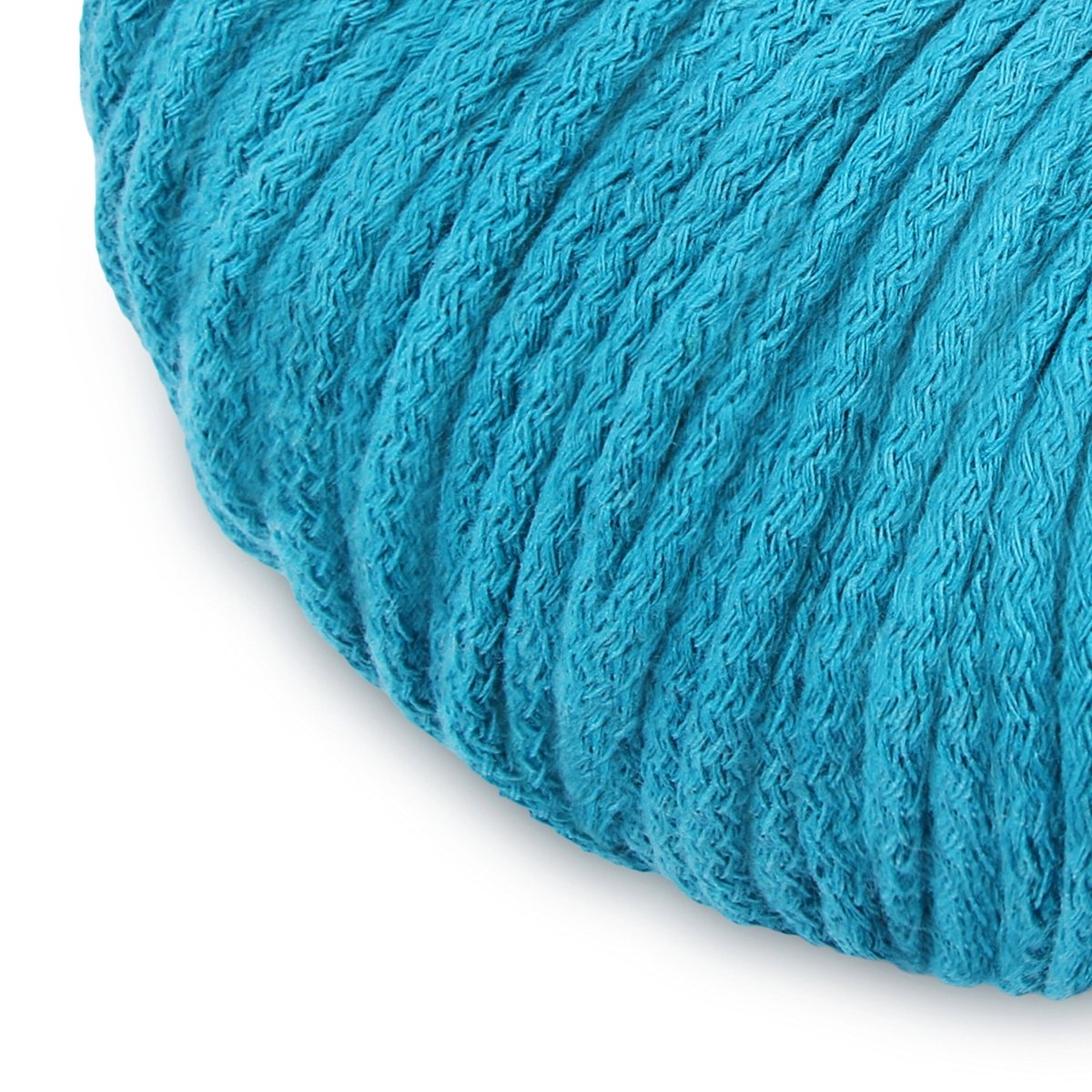 5mm Cotton Cord TURQUOISE 100m - Zuri House