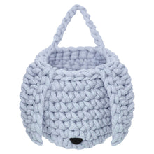 Crochet bunny basket | BABY BLUE