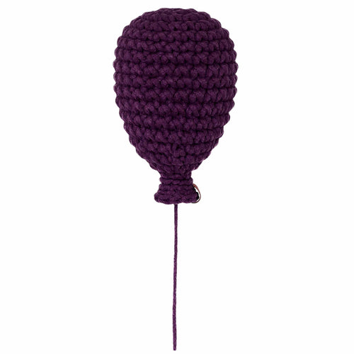 Crochet balloon | AUBERGINE