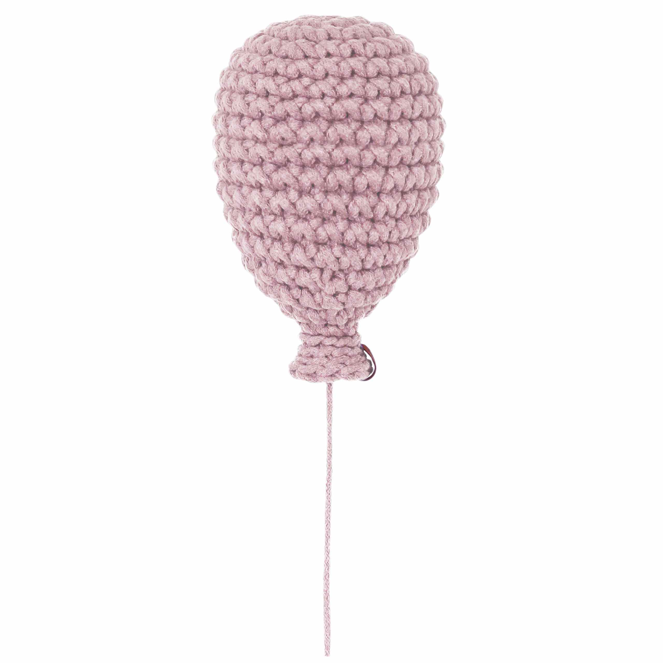 Crochet balloon | POWDER PINK