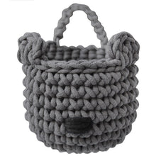 Bear basket | DARK GREY - Zuri House