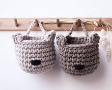 Bear basket | DARK GREY - Zuri House