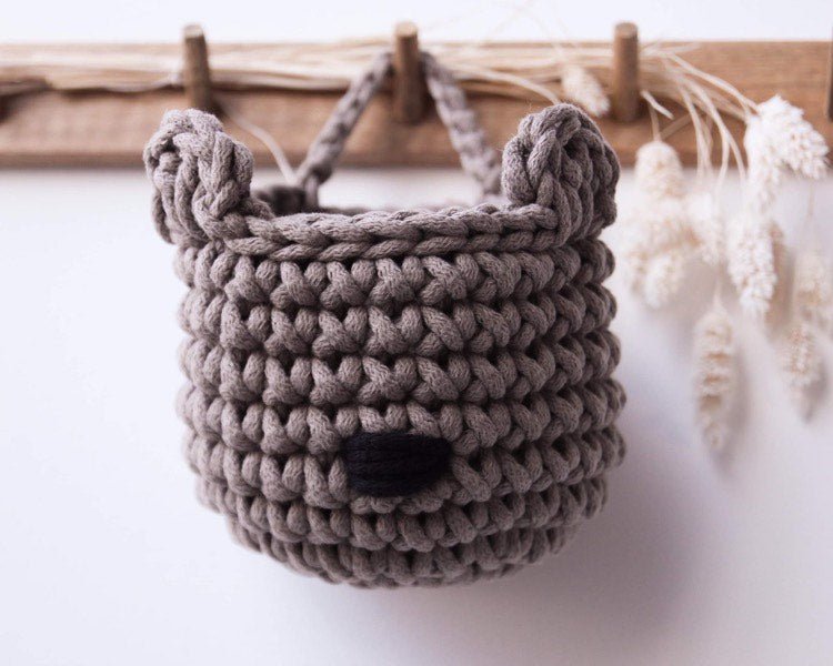 Bear basket | MOCHA - Zuri House