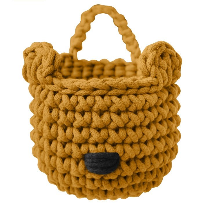 Bear basket | MUSTARD - Zuri House