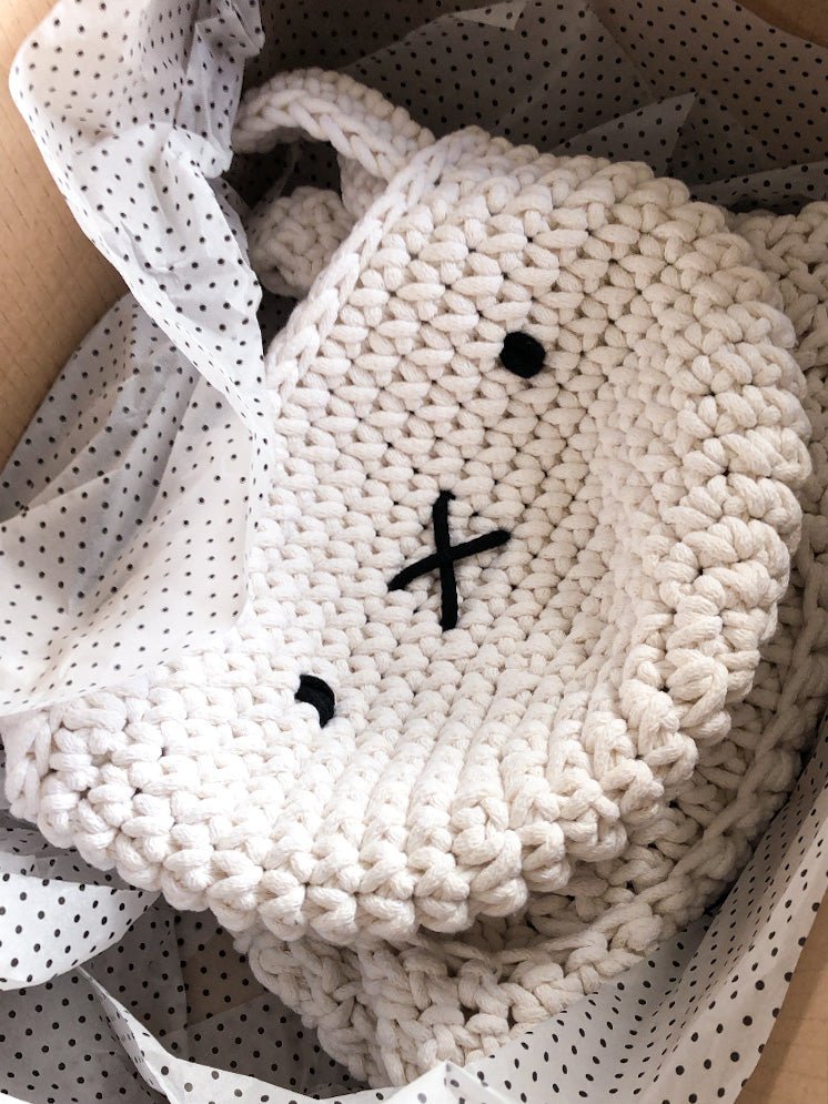 Bunny Basket | IVORY - Zuri House