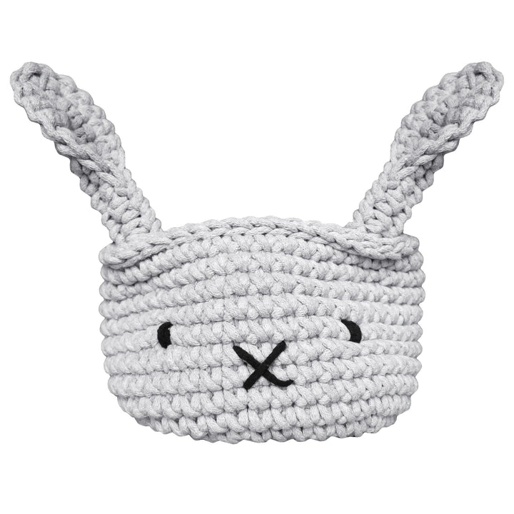 Bunny Basket LIGHT GREY - Zuri House