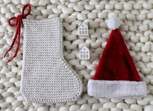 Christmas Stocking - Knitting Pattern - Zuri House