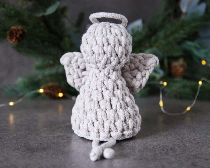 Crochet Angel | OATMEAL - Zuri House