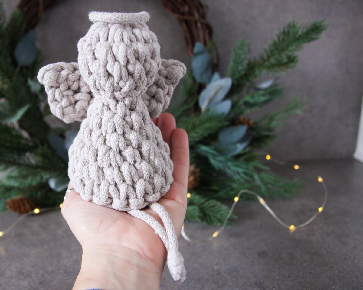 Crochet Angel | OATMEAL - Zuri House