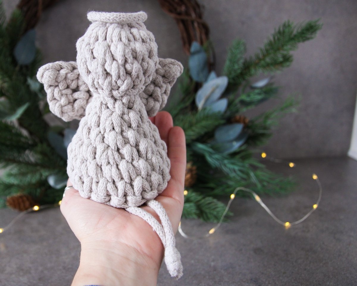 Crochet Angel | OATMEAL - Zuri House
