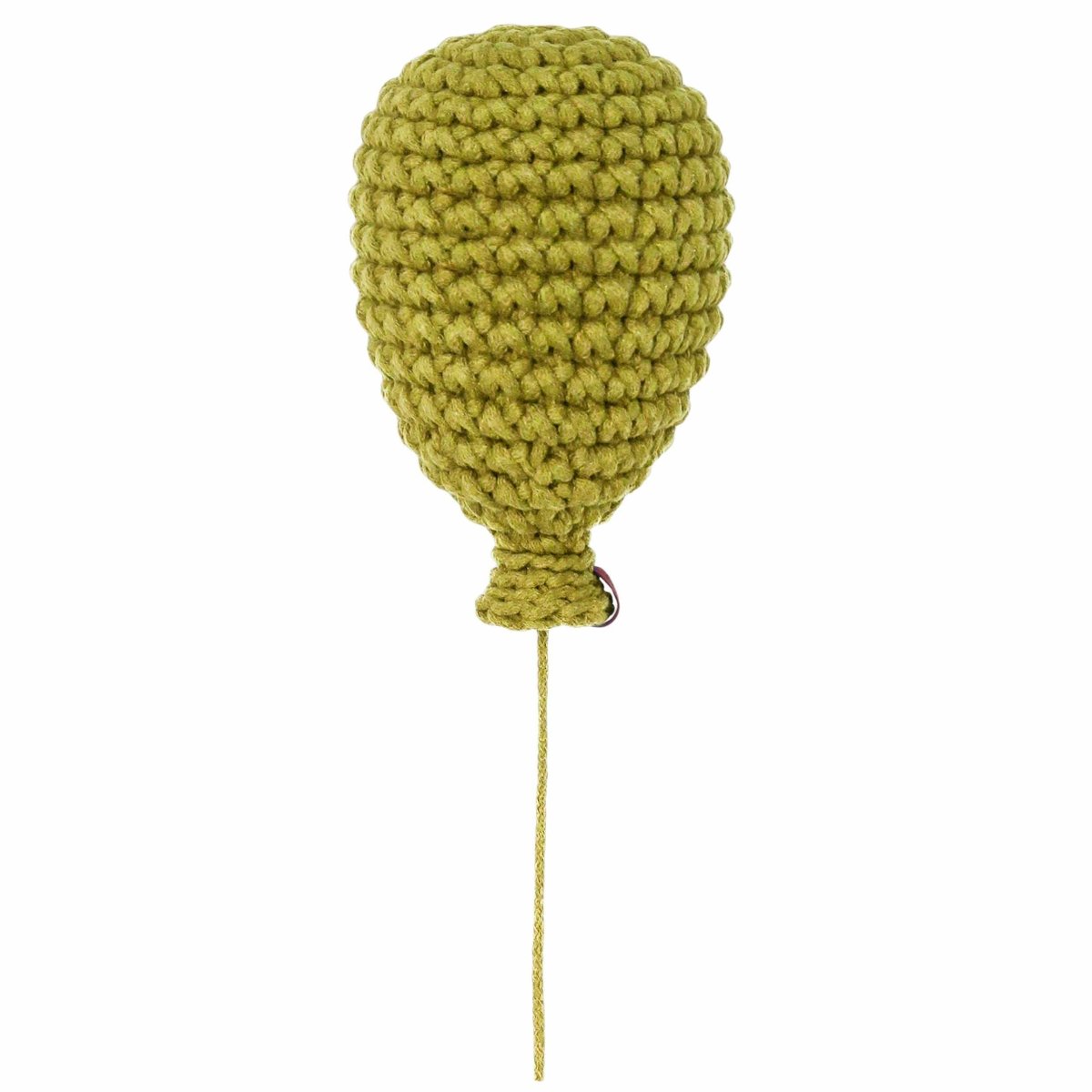 Crochet balloon | GOLD GREEN - Zuri House