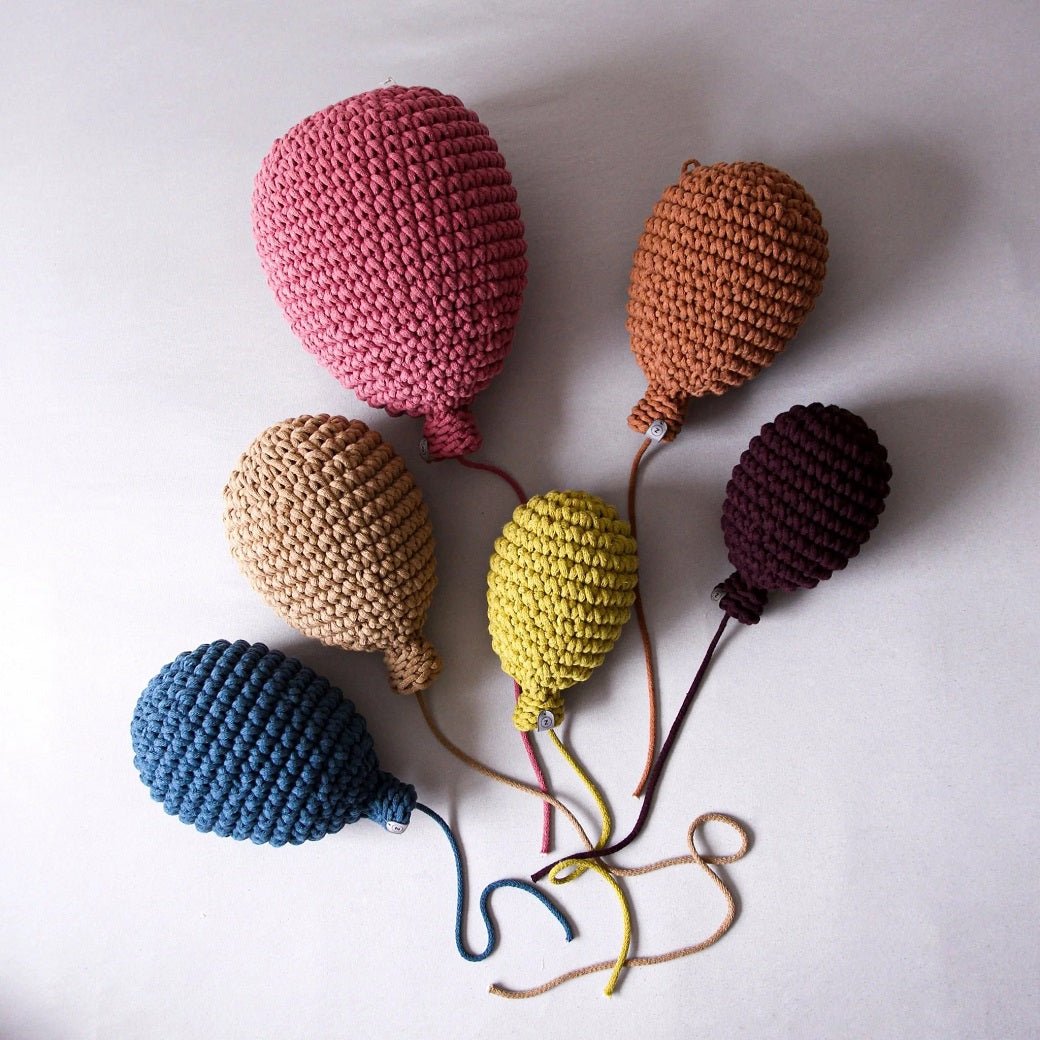 Crochet balloon | MUSTARD - Zuri House