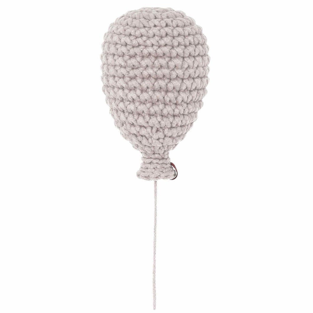 Crochet balloon | OATMEAL - Zuri House