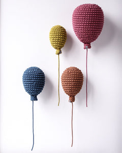 Crochet balloon | POWDER PINK - Zuri House