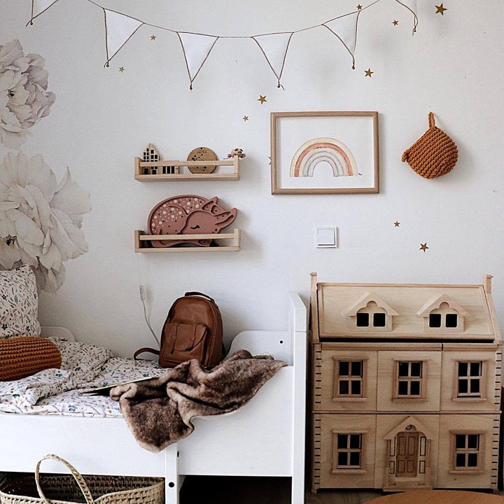 Crochet basket, Small | MUSTARD - Zuri House