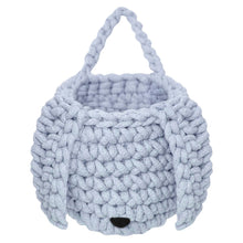 Crochet bunny basket | BABY BLUE - Zuri House