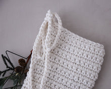 Crochet Christmas Stocking | IVORY - Zuri House