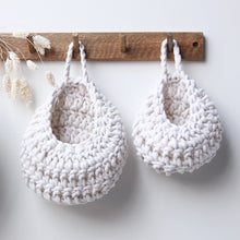 Crochet Drop Baskets - Zuri House