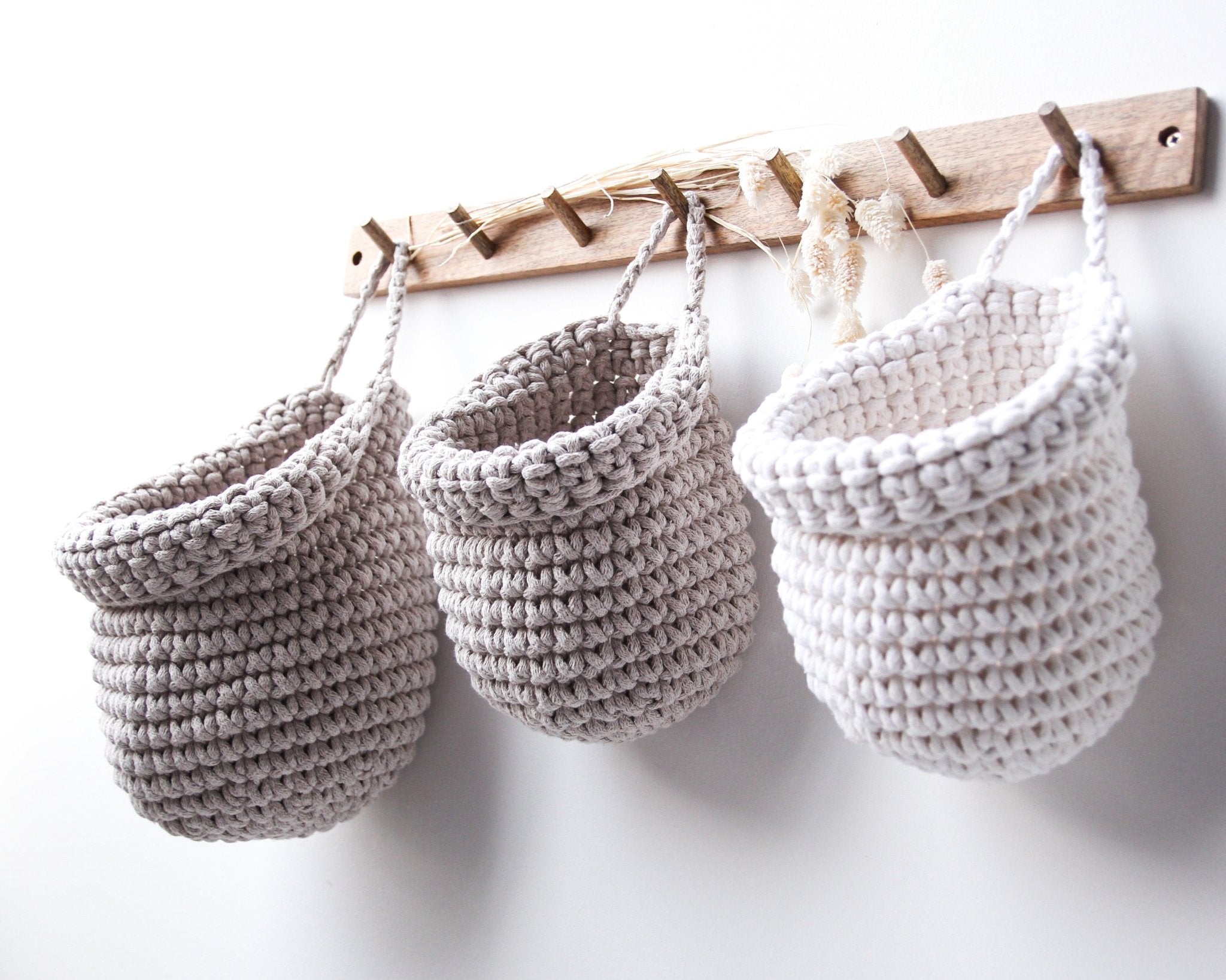 Crochet Hanging Bags - Zuri House