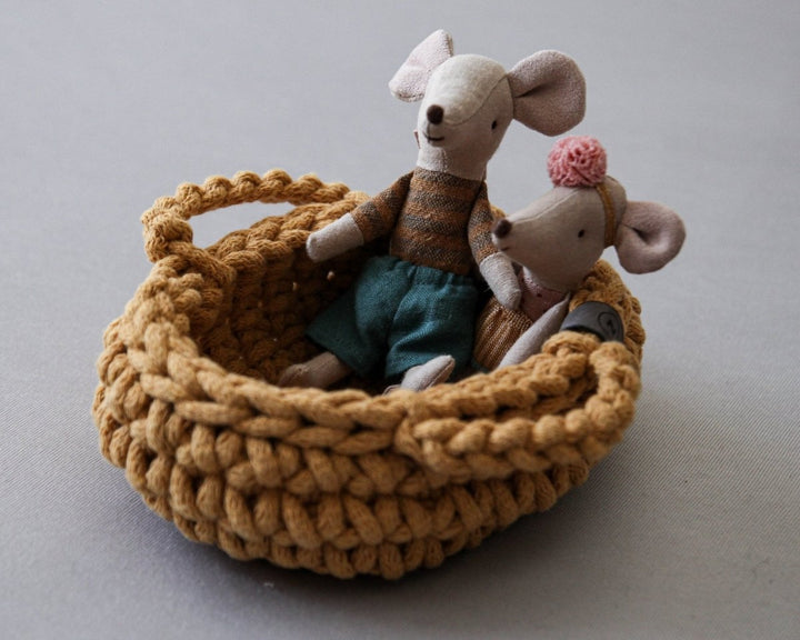 Crochet Mini Nest | MUSTARD - Zuri House