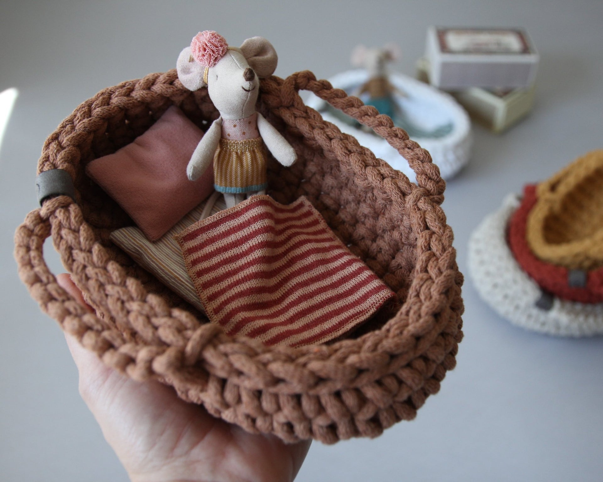 Crochet Nest - Cinnamon - Zuri House