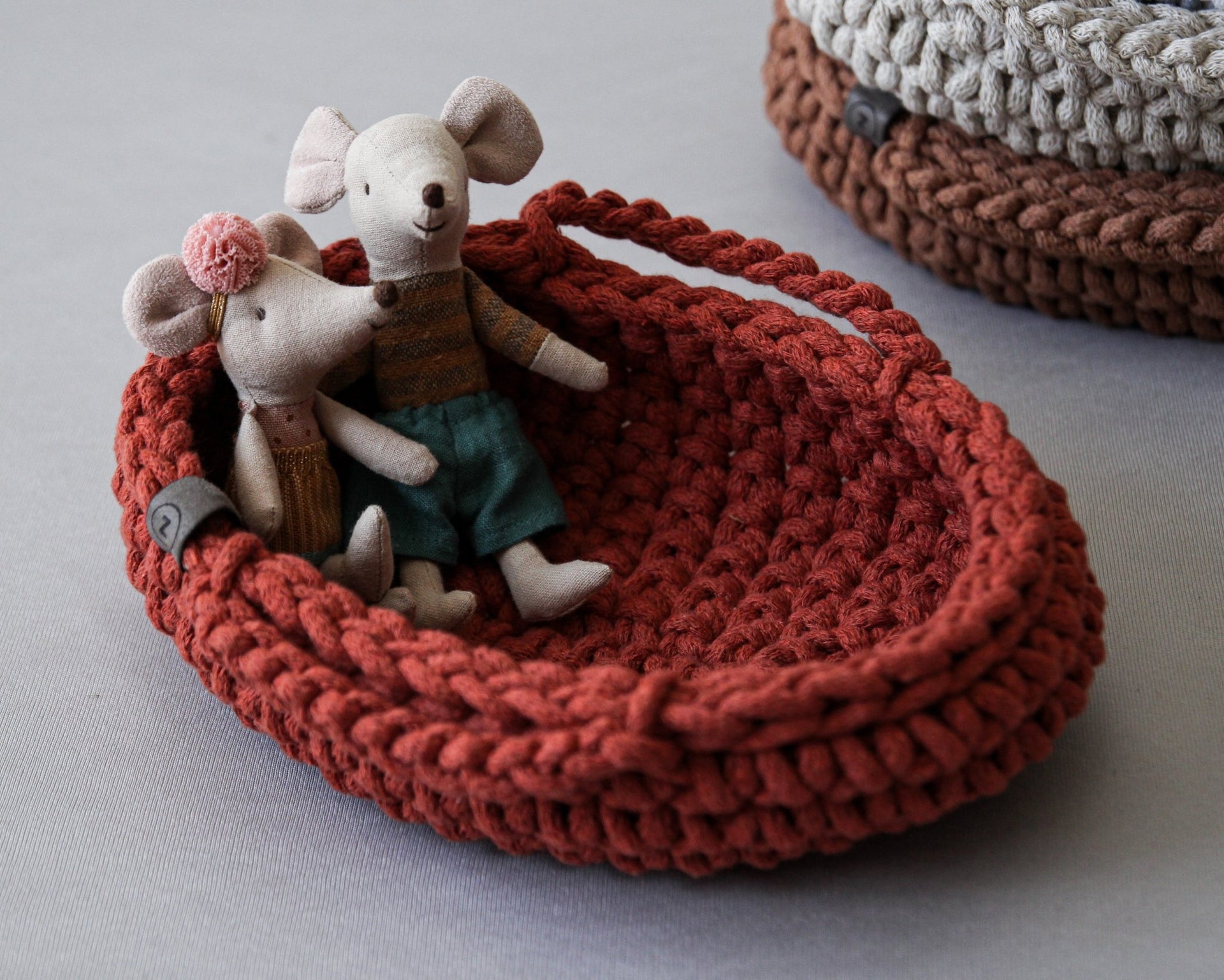 Crochet Nest - Terracotta - Zuri House