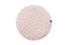 Crochet round cushion POWDER PINK - Zuri House