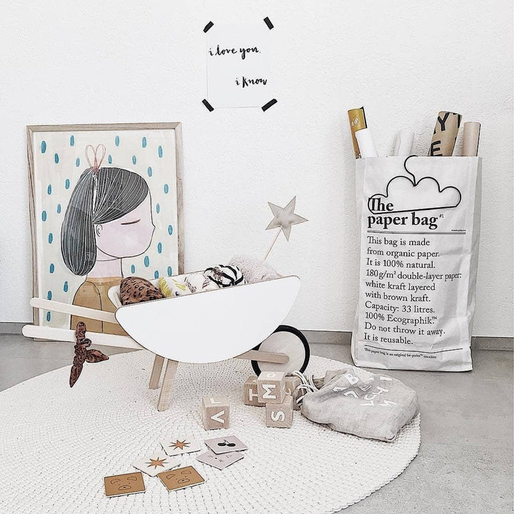 Crochet rug MOON | IVORY - Zuri House