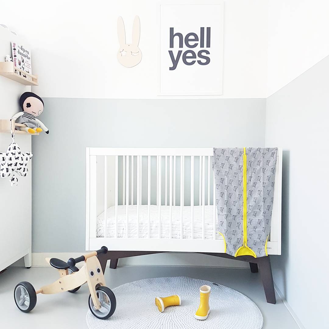 Crochet rug MOON | LIGHT GREY - Zuri House