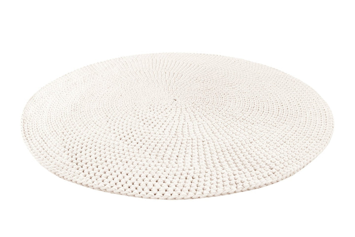 Crocheted rug IVORY - Zuri House