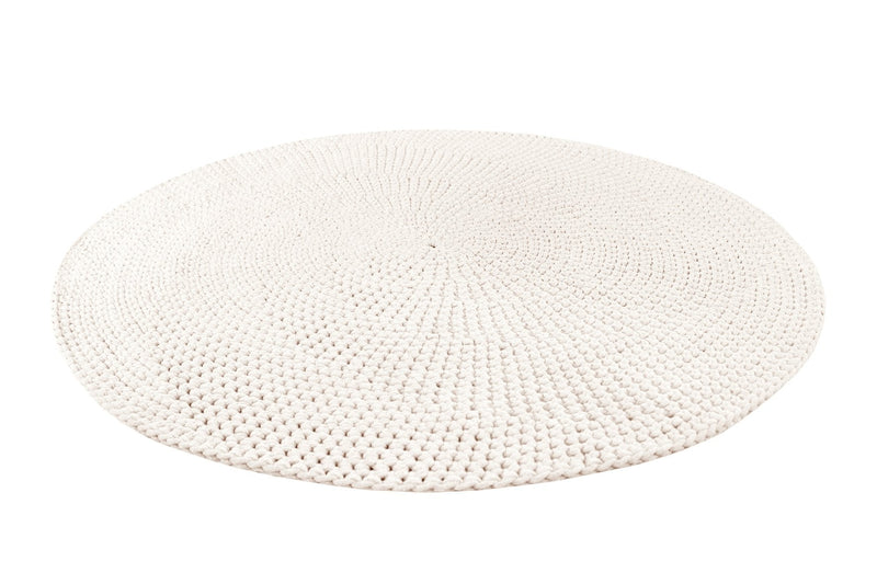 Crocheted rug IVORY - Zuri House